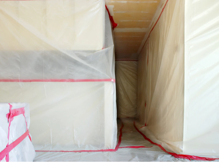 asbestos abatement on house